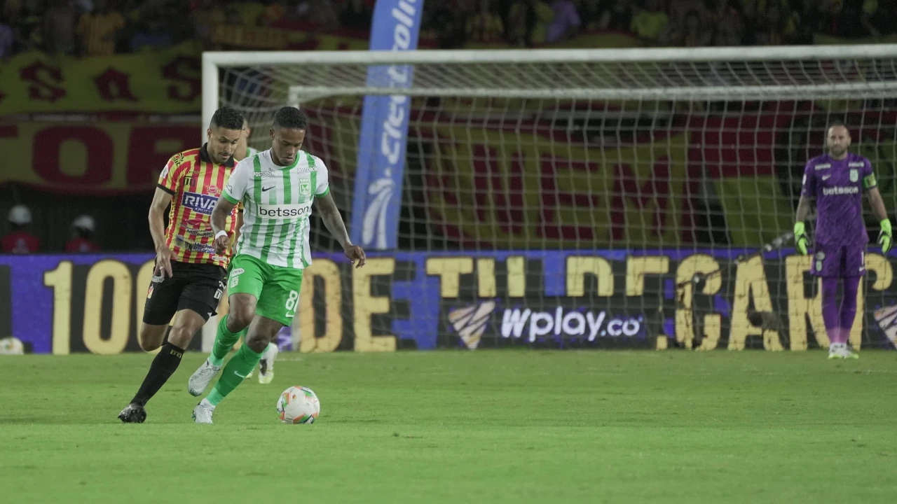 Atlético Nacional, en una noche para el olvido, perdió 2-1 contra Pereira