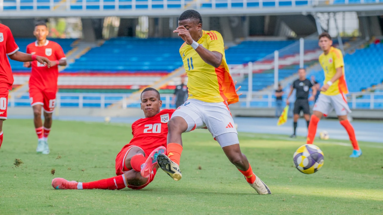 ¡Victoria de la ‘tricolor’! Colombia Sub-20 cierra preparación con triunfo ante Panamá
