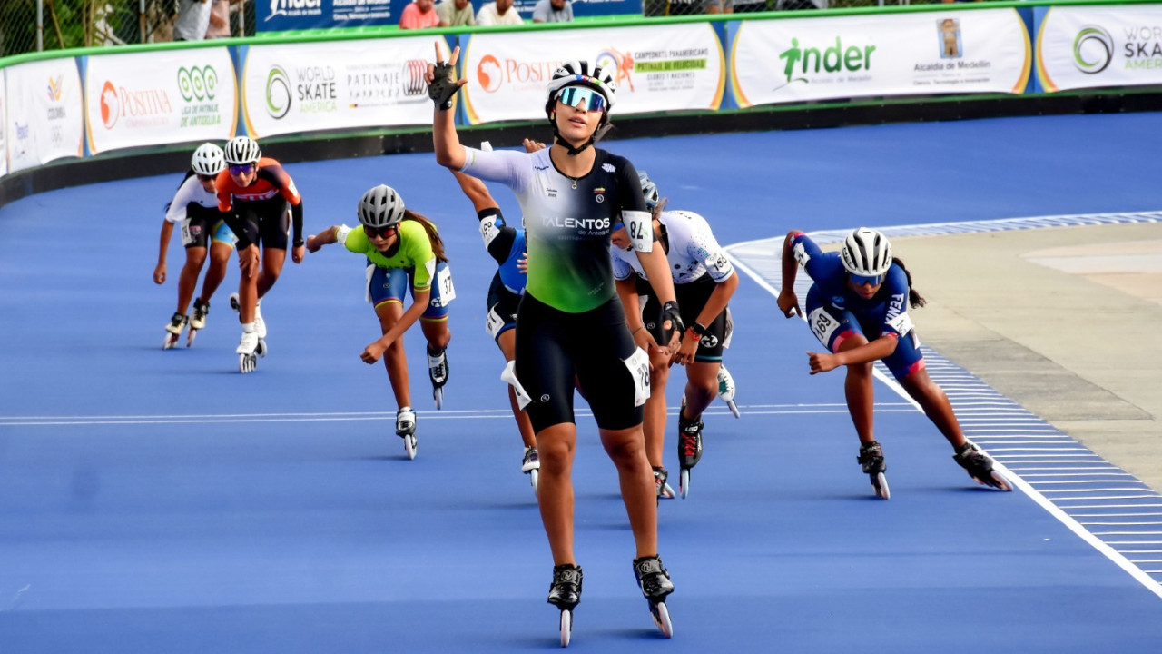 ¡De Medellín para el continente! Talentos Antioquia conquista el subtítulo en el Panamericano de Clubes de Patinaje