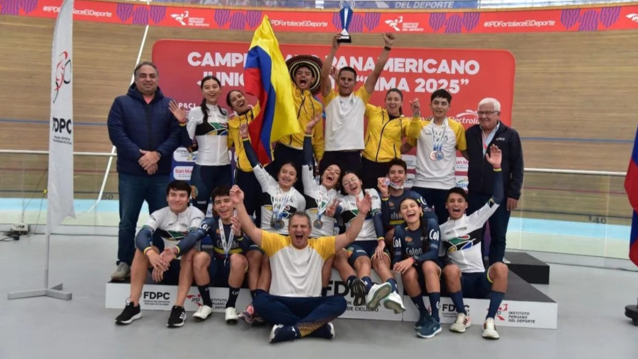 ¡Colombia Campeón Panamericano Junior de Ciclismo de Pista en Lima!