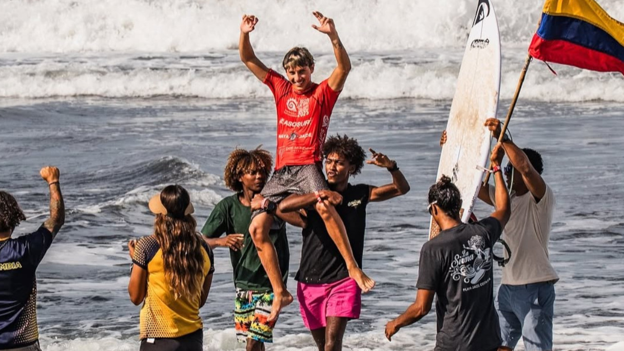 Oro para Colombia en el Surf: Romeo Chávez brilla en los Panamericanos de Guatemala