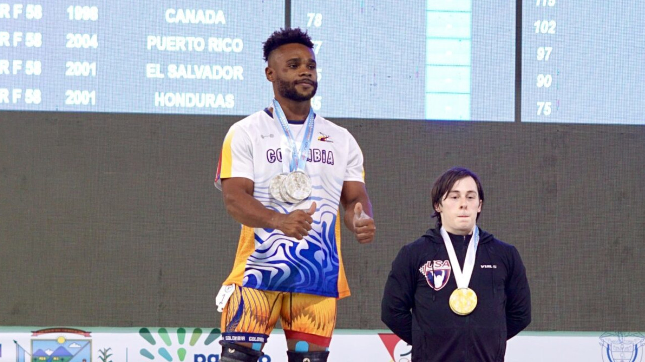 Francisco Mosquera brilla en Cali: Subcampeón absoluto en el Panamericano de Pesas