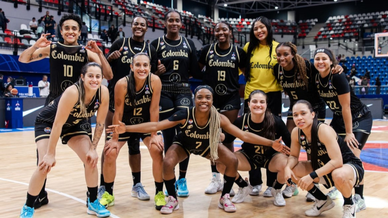 Baloncesto Femenino colombiano celebra quinto lugar en Americup y sueña con el Mundial 2026