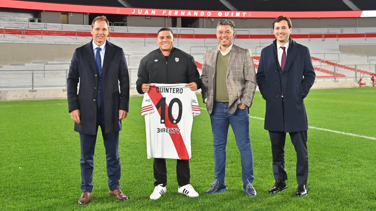 ¡Esa si es su casa! River Plate hizo oficial la llegada de Juanfer