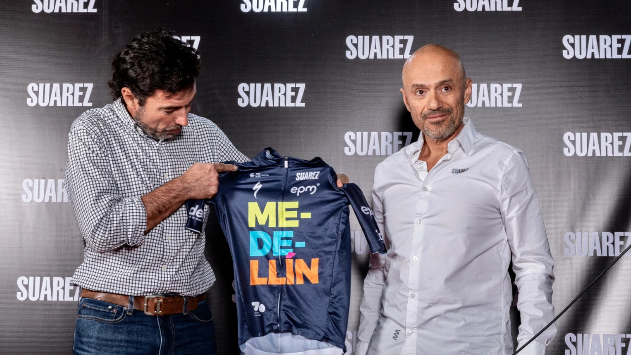 Team Medellín EPM presenta nueva piel para la Vuelta a Colombia 2025