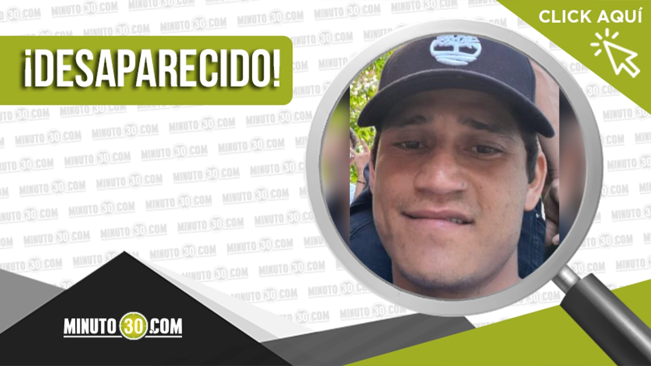 Andrés Felipe Ruiz desapareció en Medellín