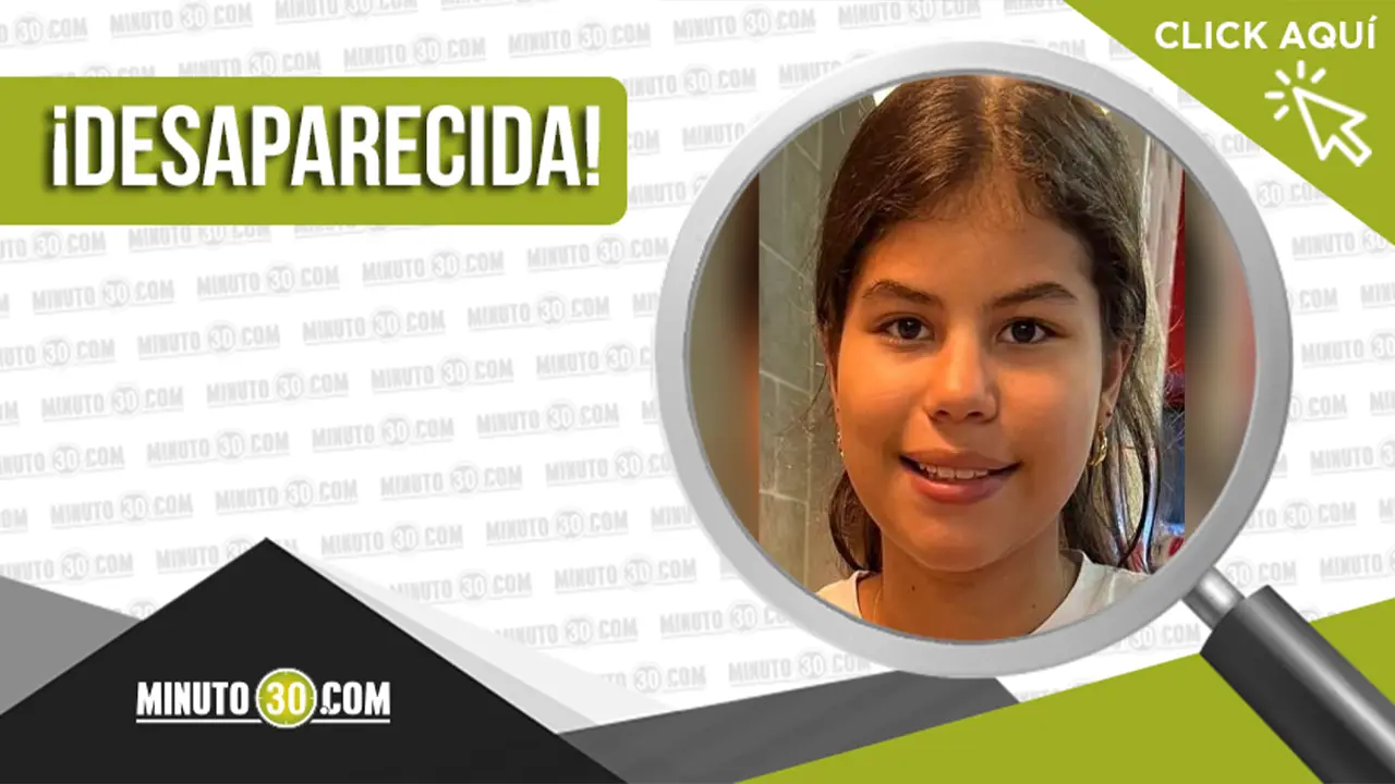 La menor Antonella Banguero desapareció en Medellín