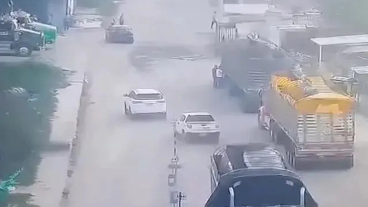 Aterrador Revelan video del momento exacto en el que le disparan al gerente de un puerto privado en Barranquilla