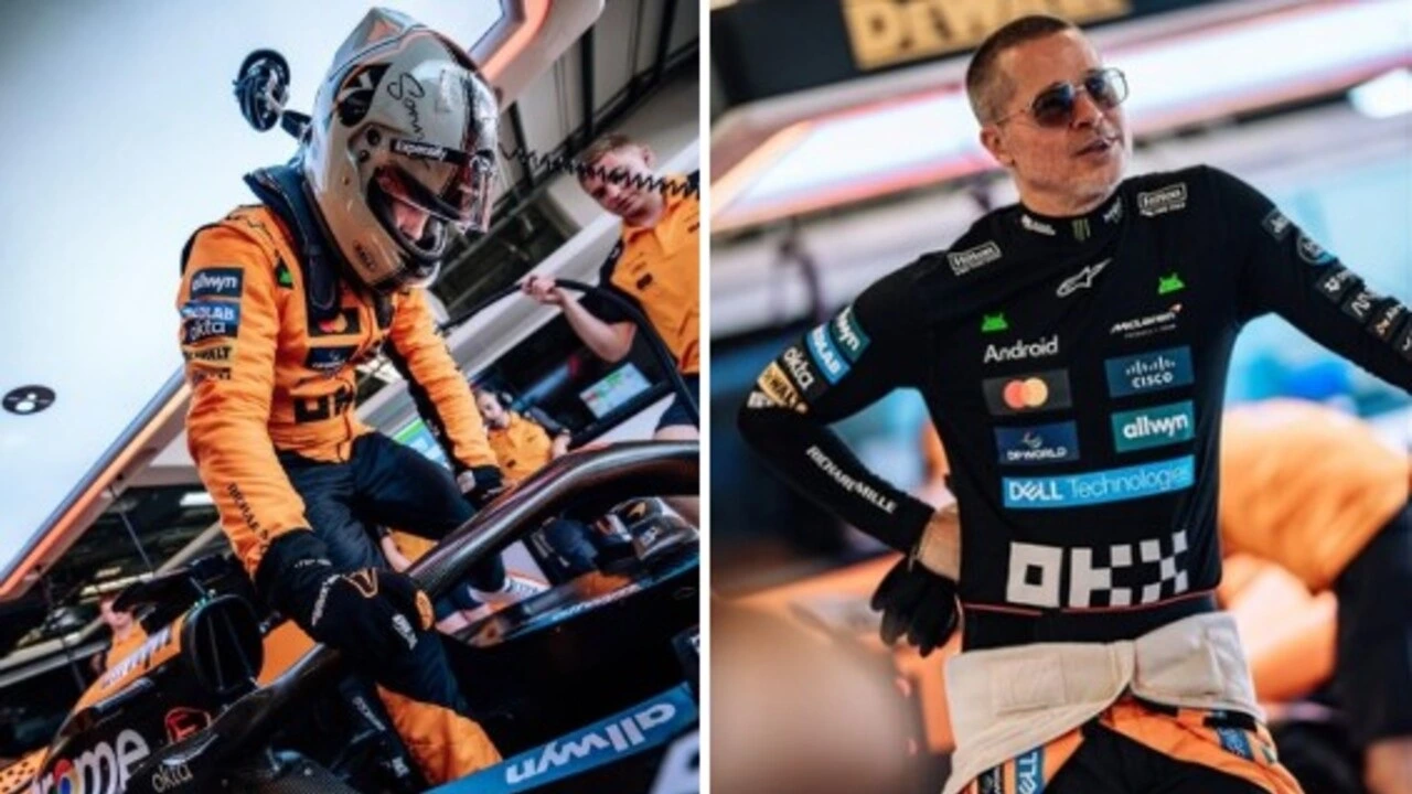 ¡De la pantalla a la pista! Brad Pitt cumple su sueño y conduce un F1 real