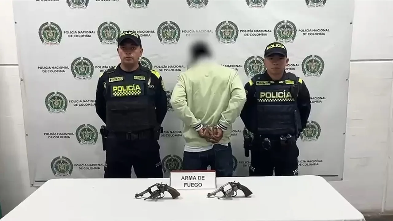 Capturado con dos revólveres al Intentar huir de la policía en Ciudad Bolívar