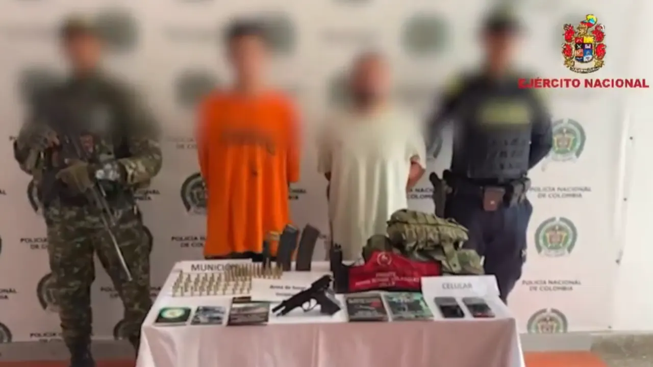 ¡Golpe al Clan del Golfo! Capturados alias ‘Kevin’ y alias ‘Cimitarra’ en Urrao, Antioquia