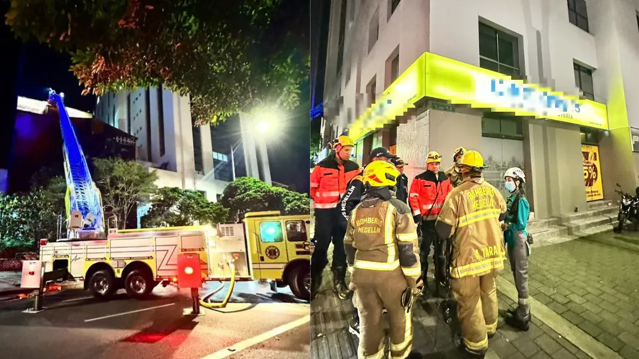 Balance final del incendio en la Clínica Fundadores Medellín: evacuaron a 150 pacientes