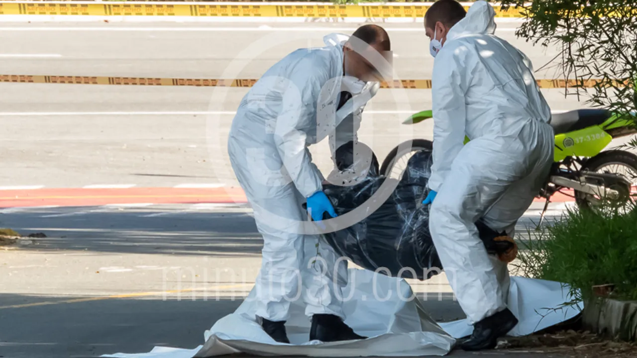 Cuerpo embolsado y atado fue abandonado en plena calle en Rionegro