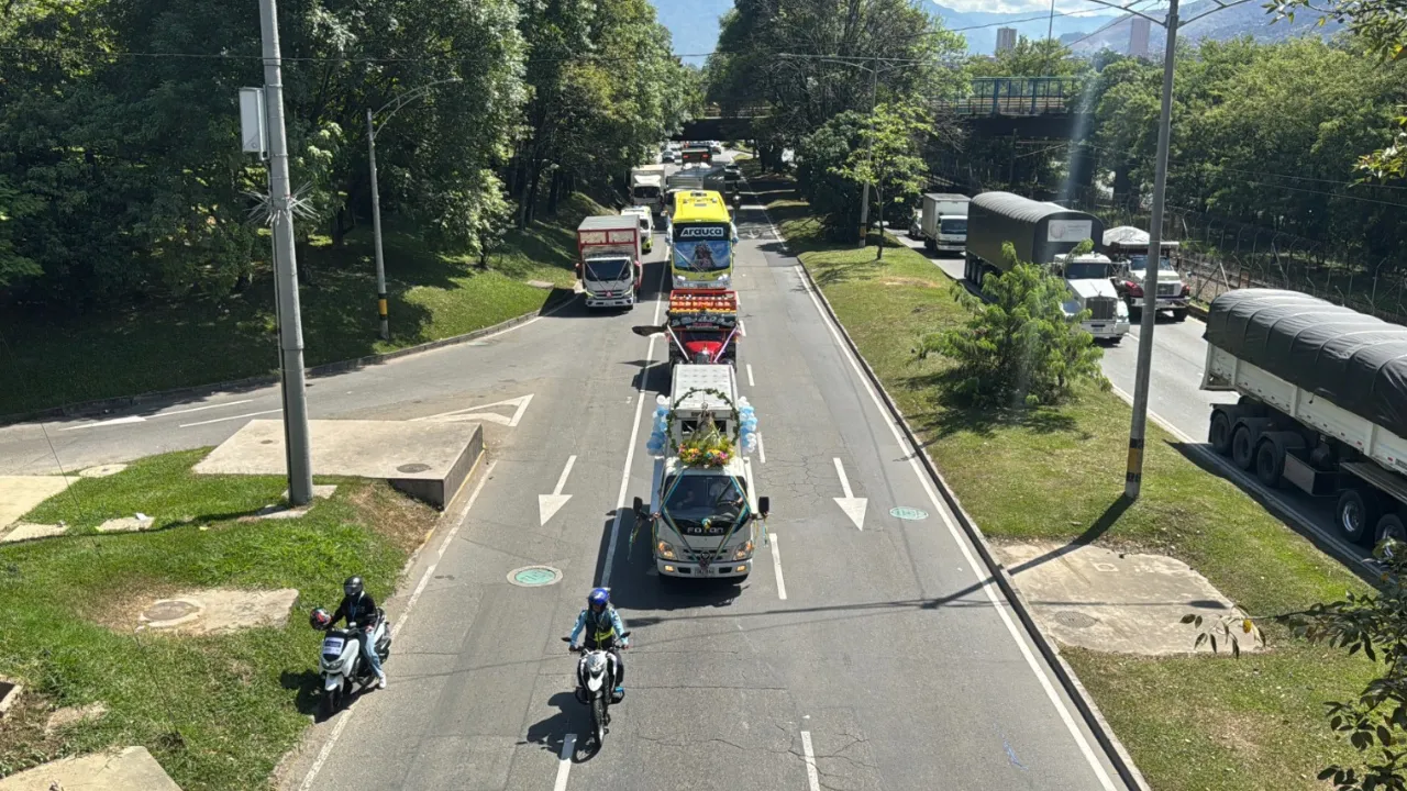 Terminales Medellín celebró el Día del Conductor con la Virgen del Carmen