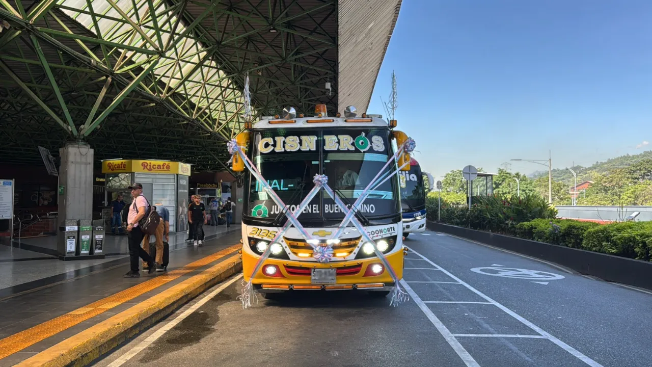 Terminales Medellín celebró el Día del Conductor con la Virgen del Carmen