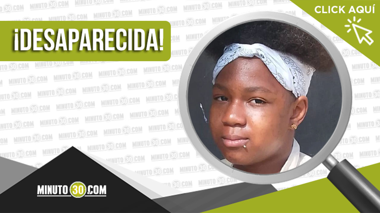 La menor Estefanía Romaña desapareció en Medellín