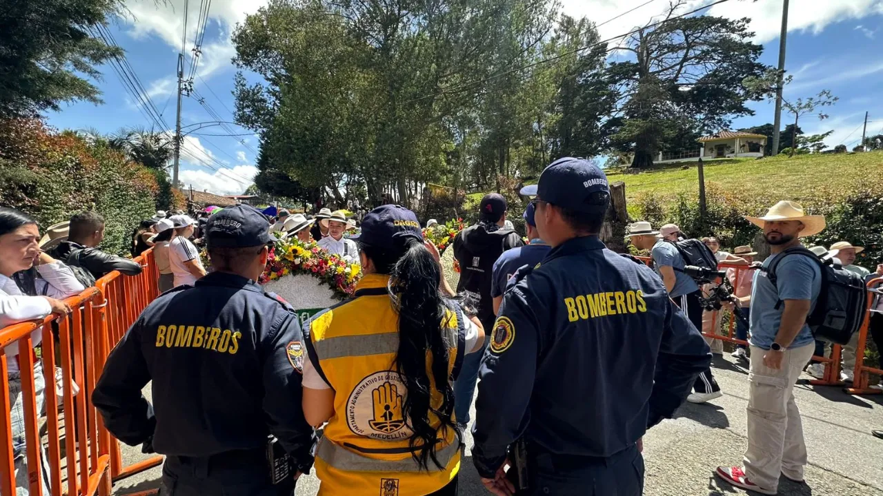 Feria de las Flores Medellín blinda sus eventos con planes de contingencia