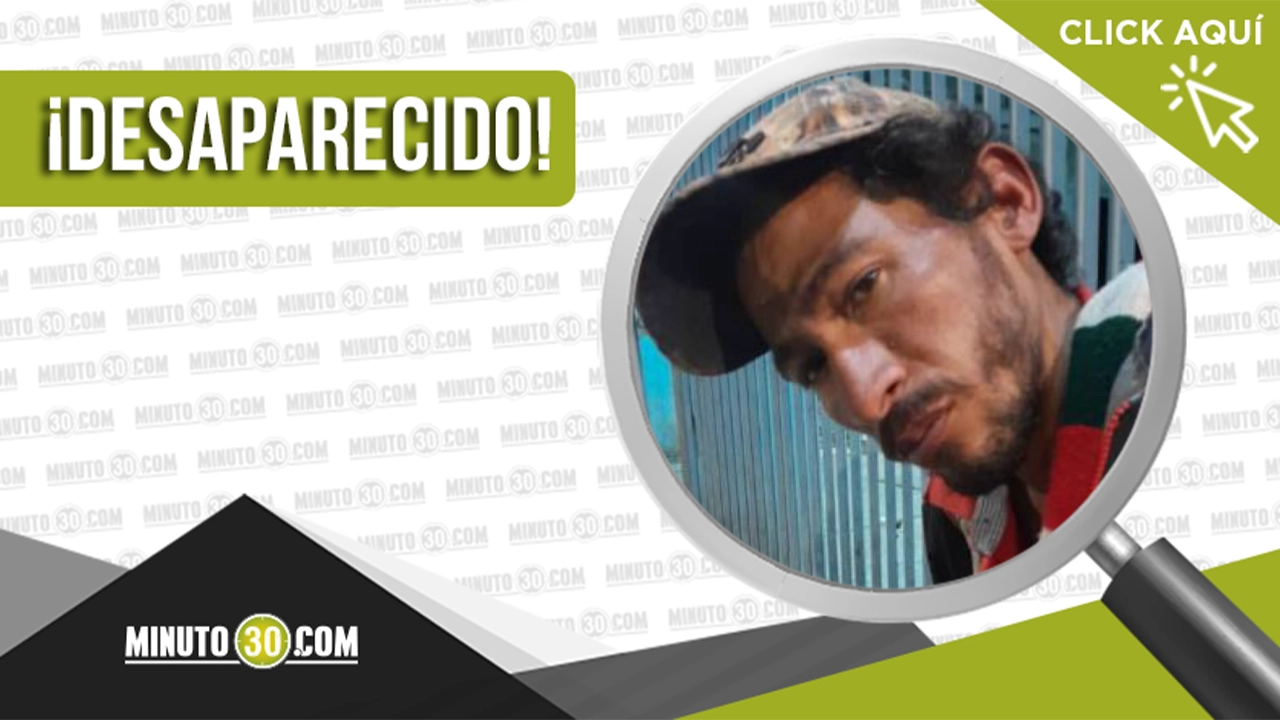 Iván Rafael Geraldo desapareció en Medellín