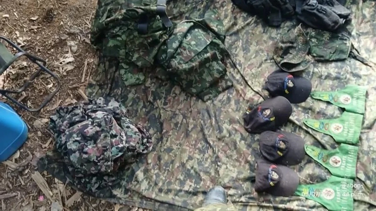 ¡Golpe al Clan del Golfo en Antioquia! Ejército incauta vasto material de guerra en Remedios