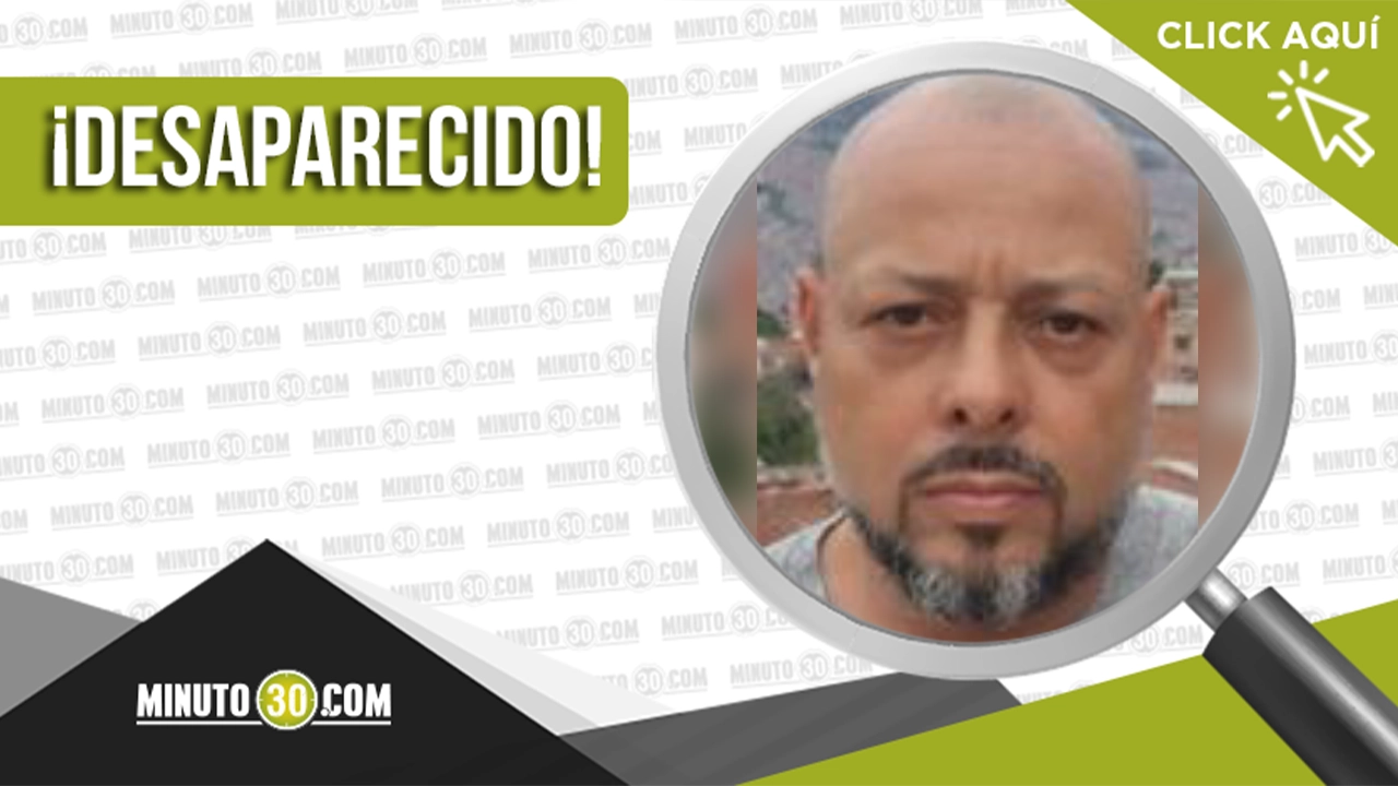 Juan Carlos Muñoz desapareció en Medellín
