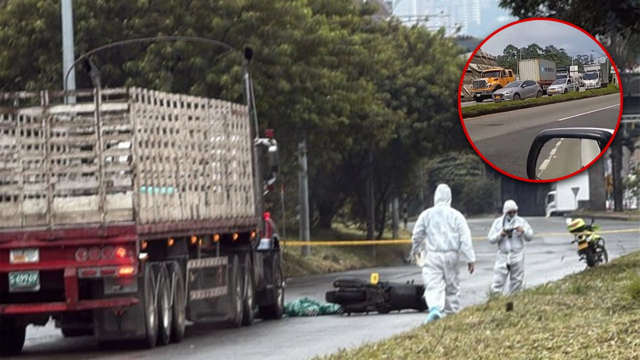 Llénese de paciencia… Accidente cerca a Mayorca generó un trancón que ya va más lejos de Caldas