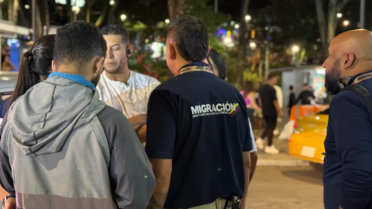 Operativo sorpresa en el Parque Lleras