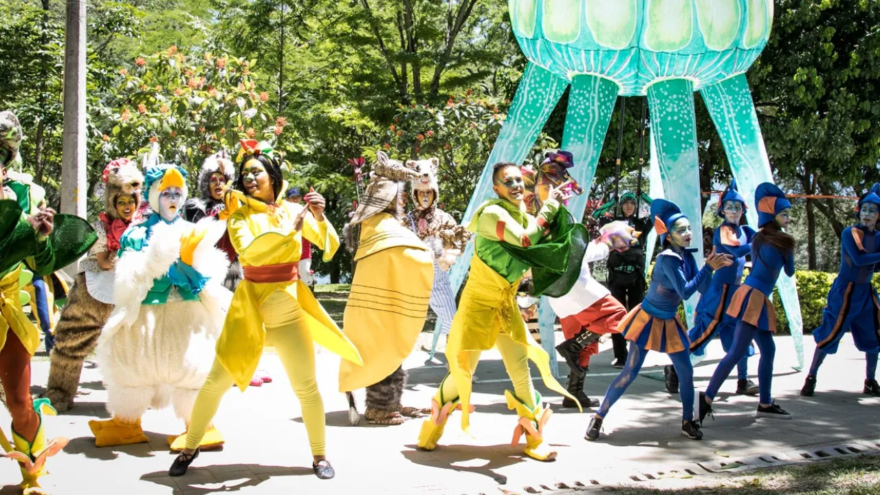 ¡Circo, talleres y conciertos gratis en el Parque Norte! Feria de Flores también es para los niños