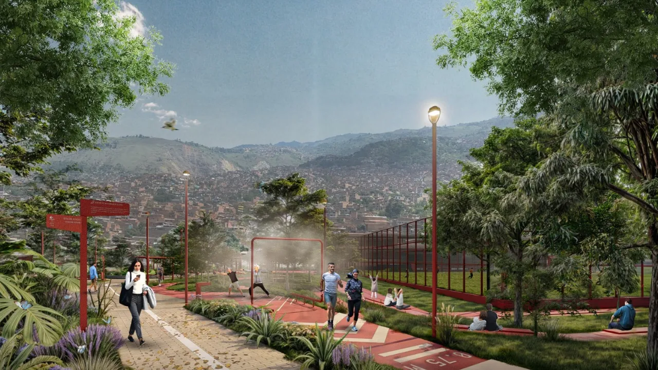 Medellín pone en marcha Primavera Norte, un parque para más de un millón de personas