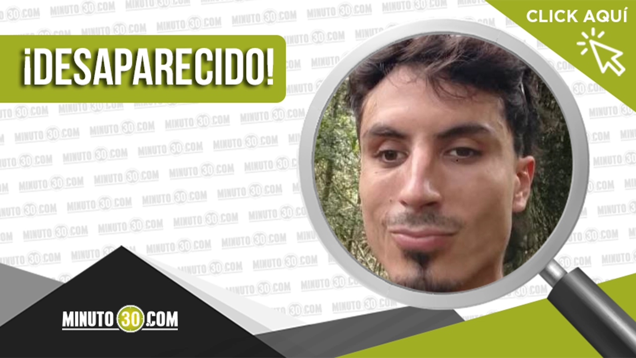 Santiago Marín desapareció en Medellín
