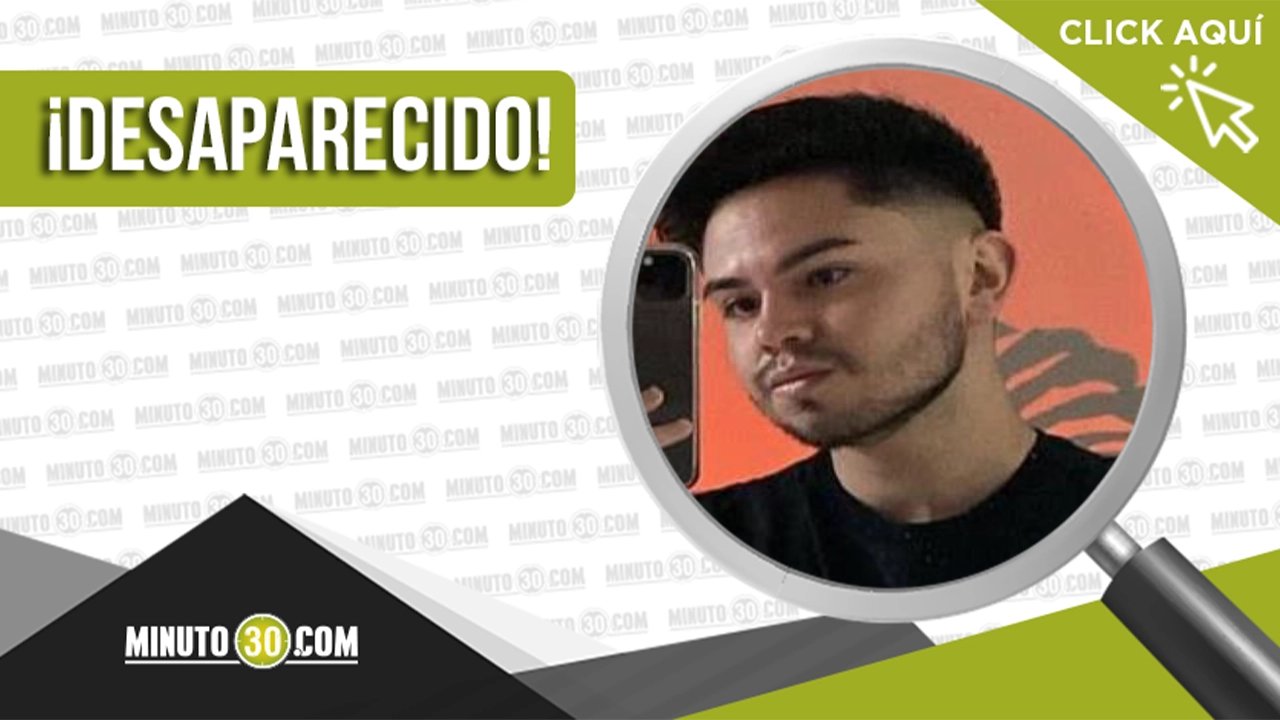 Víctor Emilio Blanco desapareció en Medellín