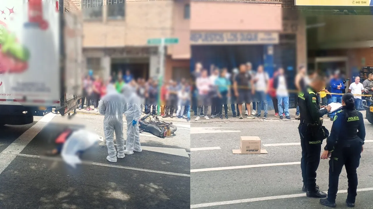 Motociclista falleció en grave accidente de tránsito en la Avenida San Juan