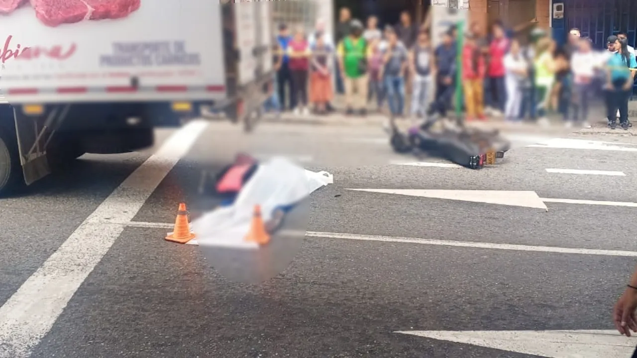 Motociclista falleció en grave accidente de tránsito en la Avenida San Juan