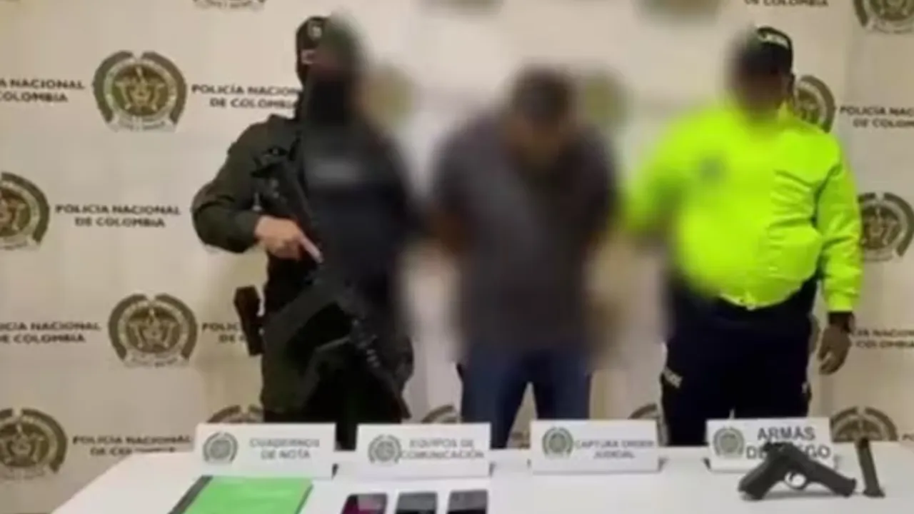 Capturado en Bello alias Richard, temido cabecilla del narcotráfico con conexiones internacionales