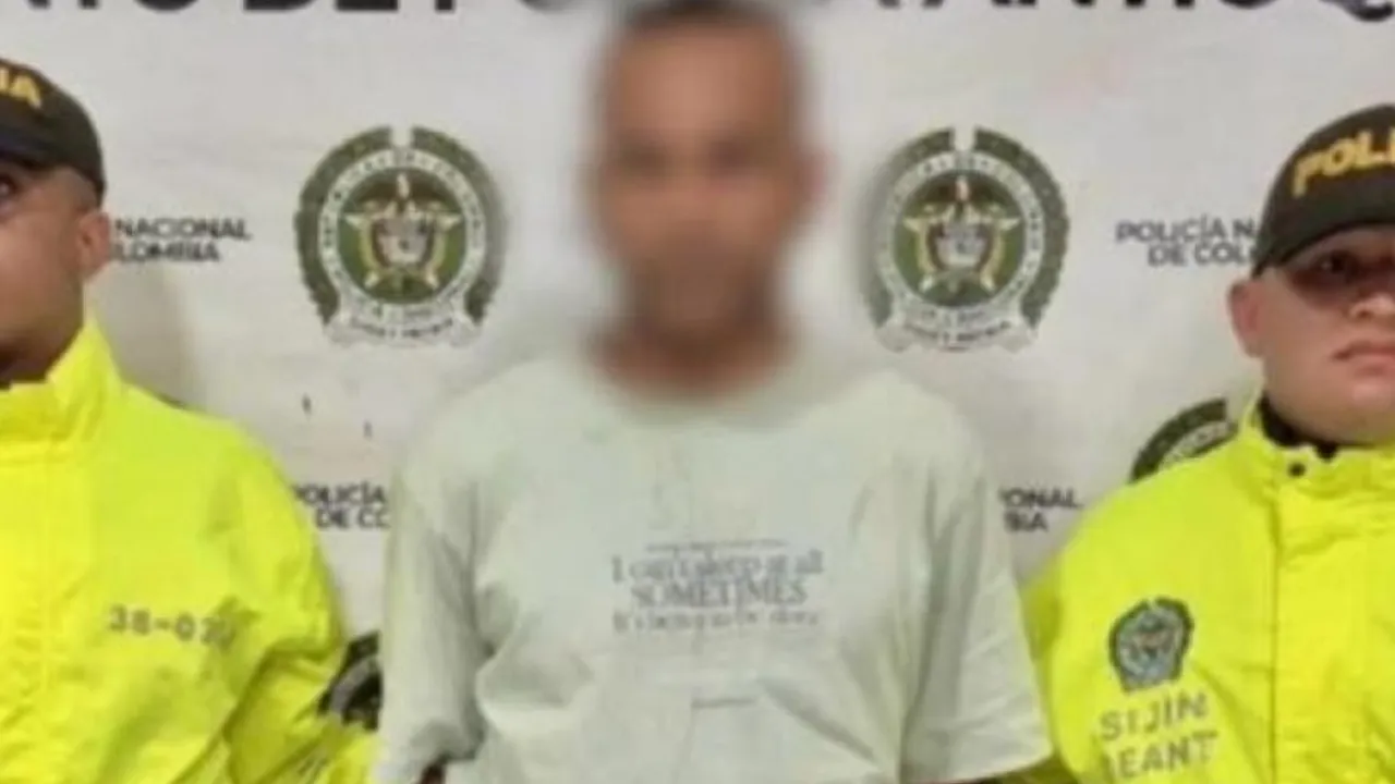 Alias Guacho, del ELN, fue detenido por homicidio y extorsión en Antioquia