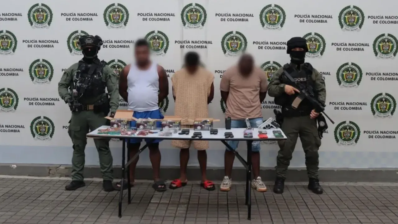 Tres presuntos responsables del atentado terrorista del 18 de mayo en Cali fueron capturados