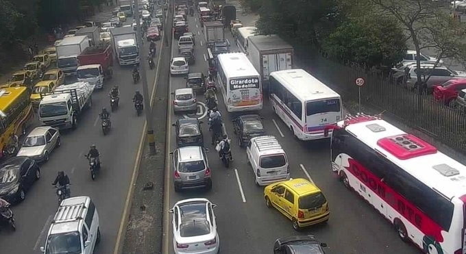 ¡OJO! Hay taco desde la Terminal del Norte por manifestación en la Medellín-Bogotá