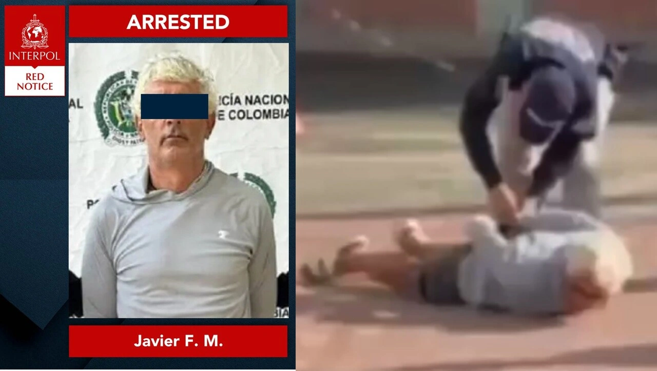 ¡Javier se escondía en Colombia! Cae español buscado por Interpol por grave delito contra una niña