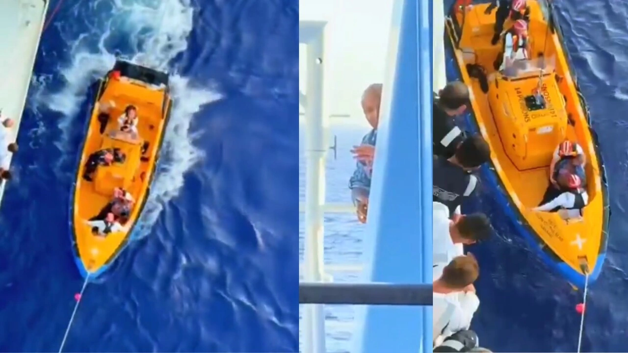  crucero se tiñe de sangre