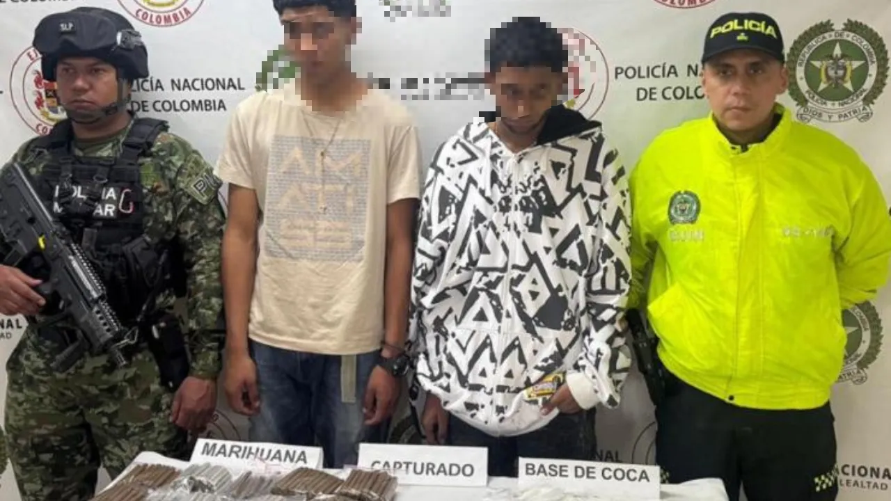 Tenían el barrio untado: desmantelaron un centro de drogas en Itagüí
