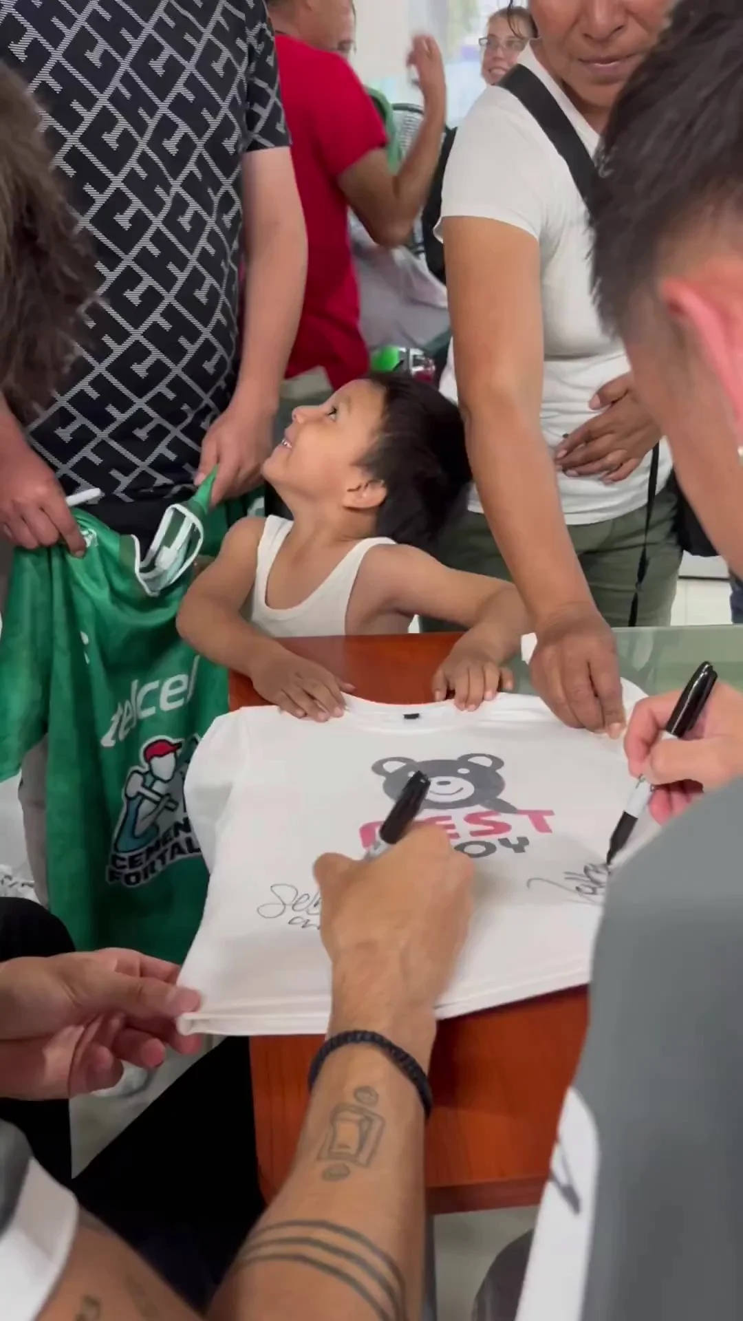 Pequeño hincha del Club León