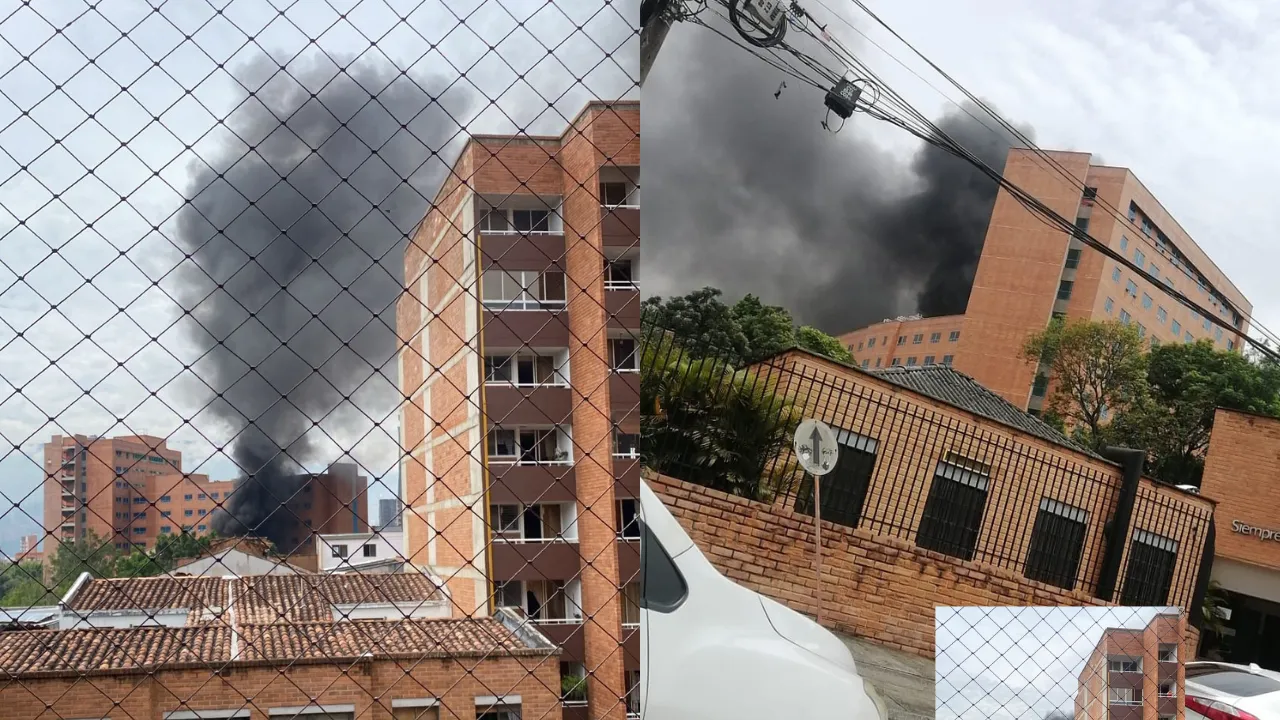 Se registra incendio en la clínica Vitha por San Juan