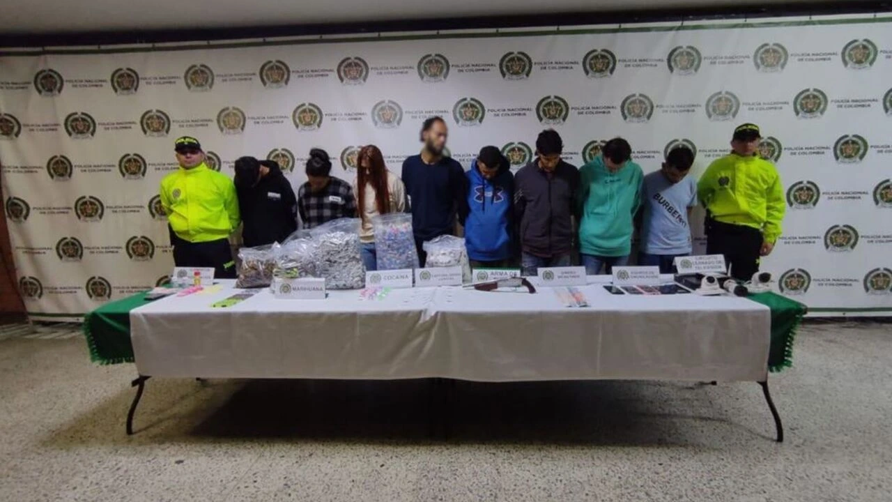 ¡9 capturas y una gran incautación de drogas tras operativo contra el GDO 'El Mesa' en Bello y Copacabana!