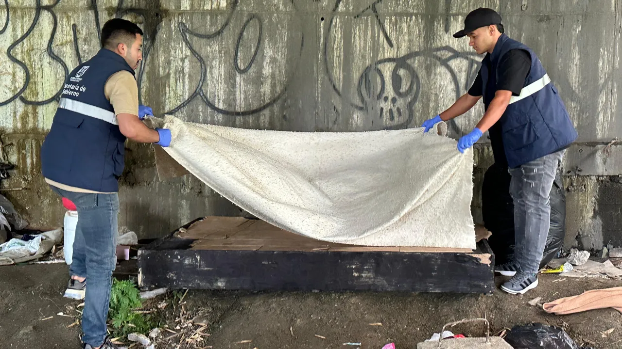 Rescatan a dos menores durante operativo en cambuches de San Antonio de Pereira