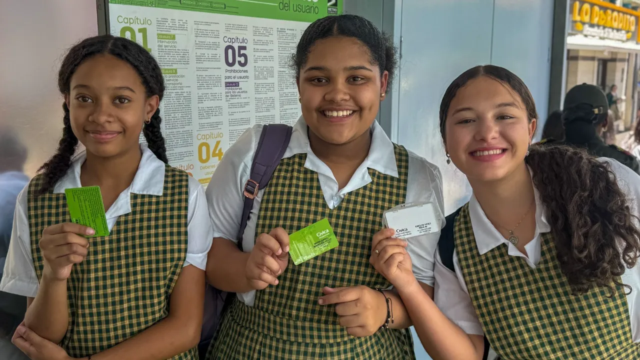  estudiantes de Medellín pagarán menos en el Metro de Medellín