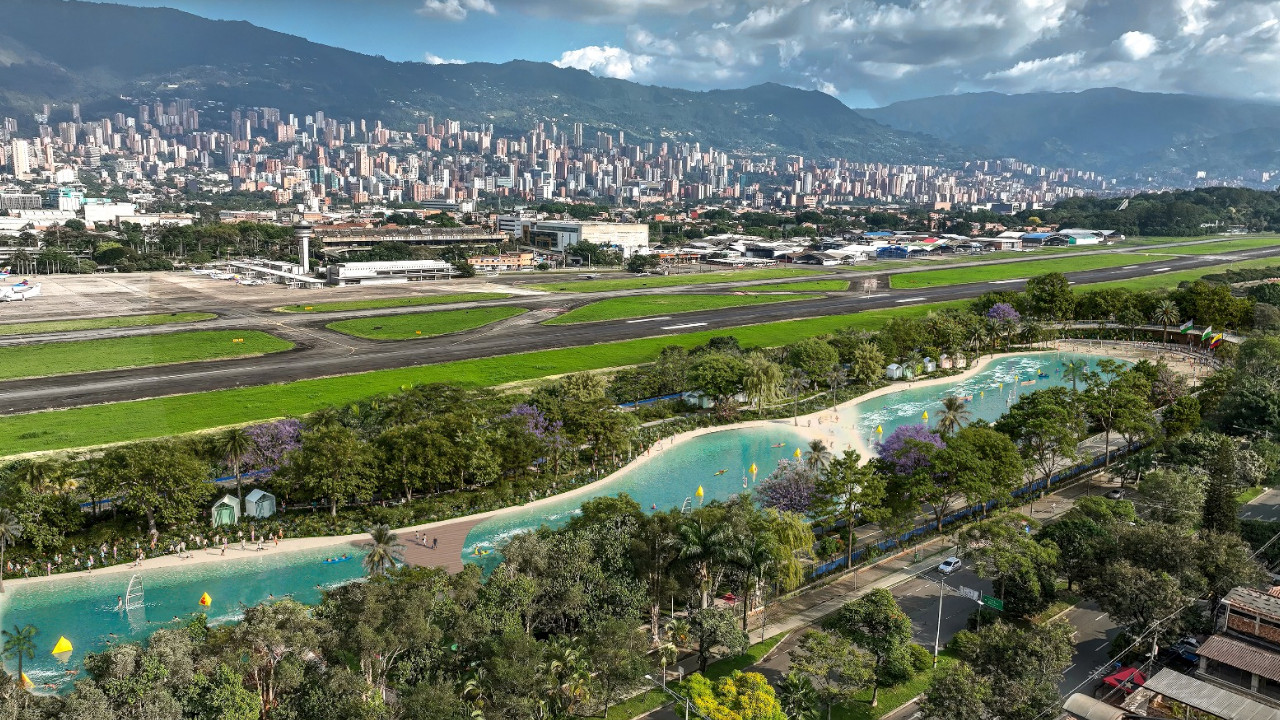 ¡Medellín tendrá su propio Mar! Un paraíso acuático de 12.000 m² que transformará la ciudad
