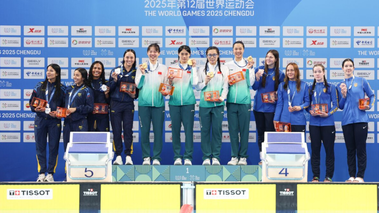 Natación con aletas le da a Colombia sus primeras medallas en Chengdú