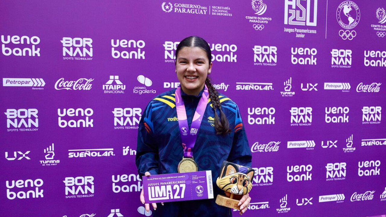 ¡Impresionantes! Luciana Osorio y Nicolás Olivera, campeones panamericanos junior en pista