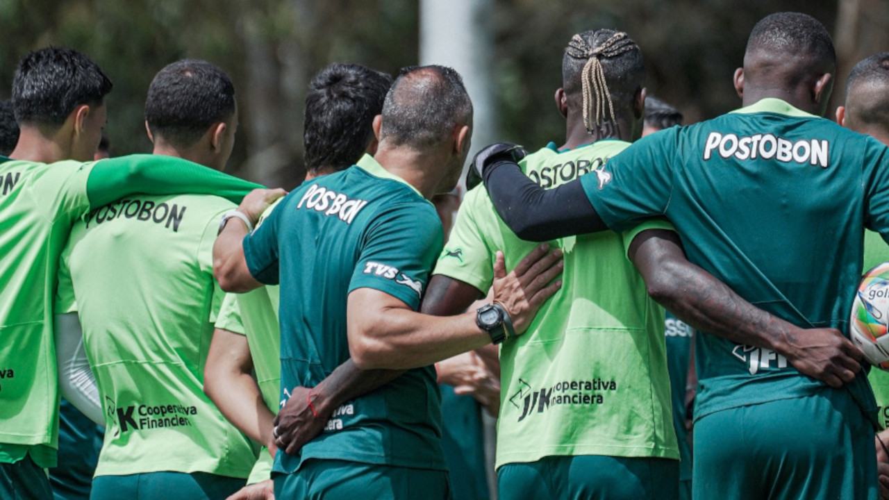 ¡Con nómina alterna! Titulares de Atlético Nacional para enfrentar a Quindío