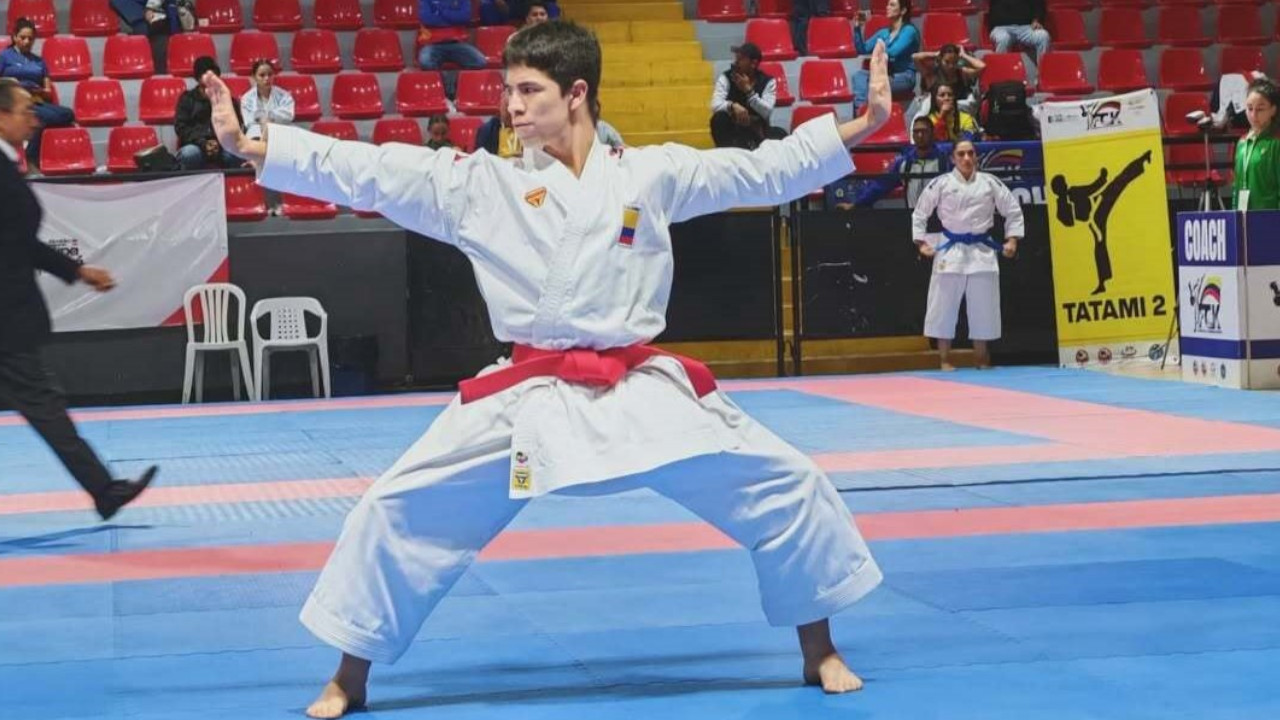 Karate colombiano busca oro y cupo a Lima 2027 en los Juegos Panamericanos Junior