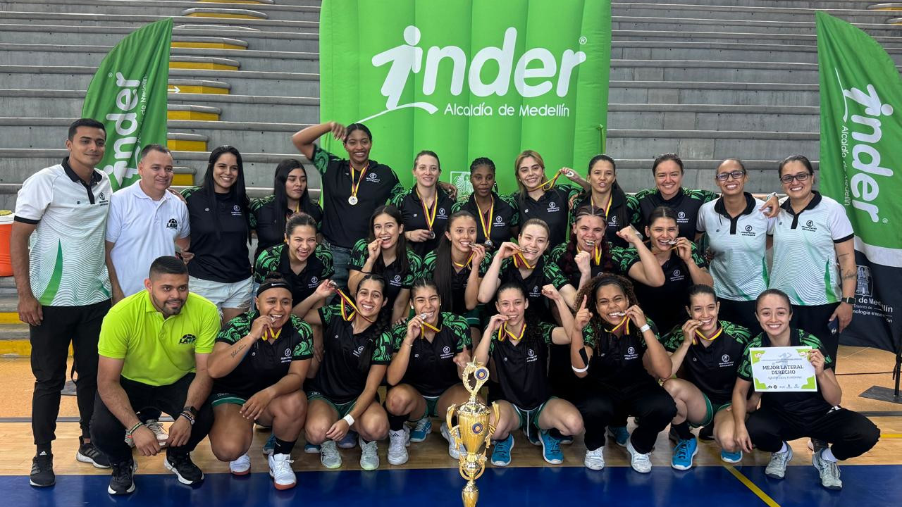 ¡Moñona en balonmano! Antioquia arrasa en el Interligas y se corona campeón en ambas ramas